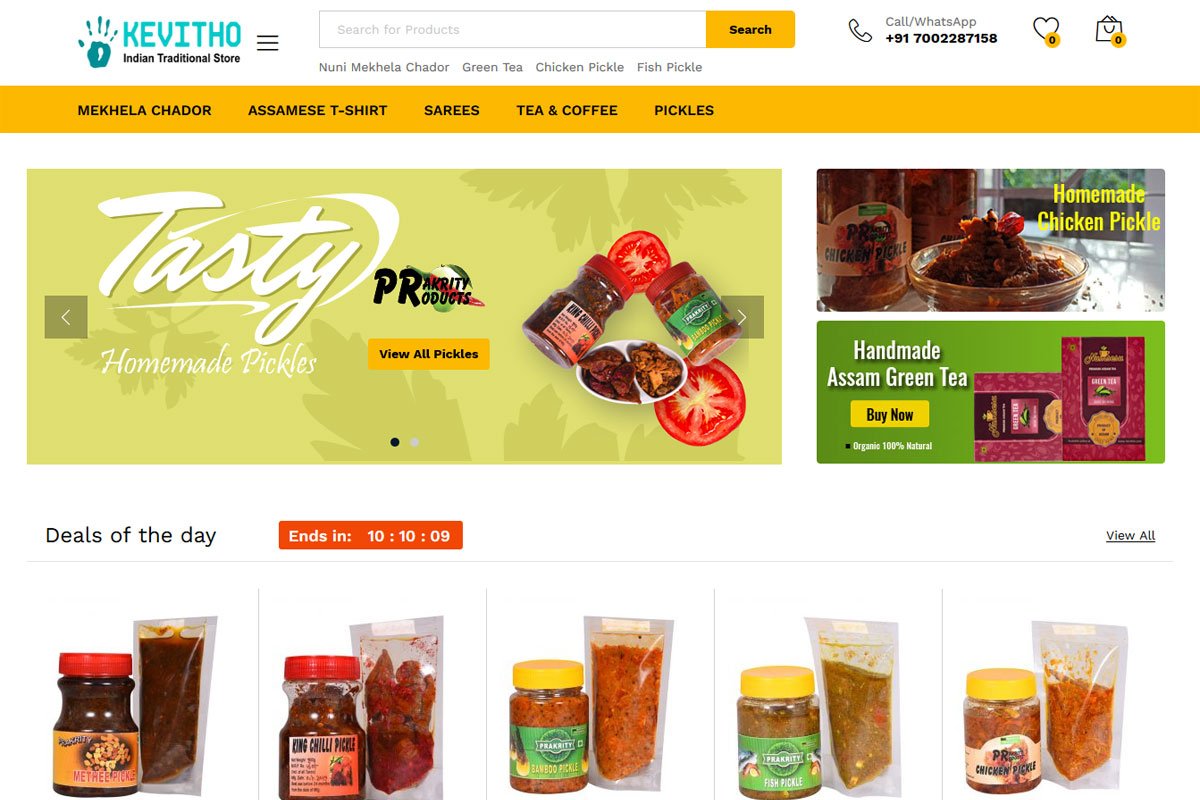 Kevitho- place to buy NE India products online