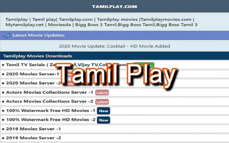 Download Movies From TamilPlay